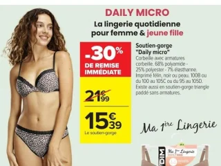 Soutien-gorge "Daily micro" DIM