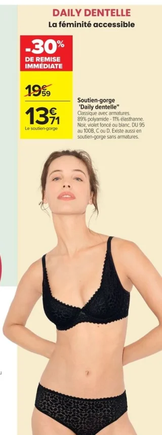 Soutien-gorge "Daily dentelle" DIM