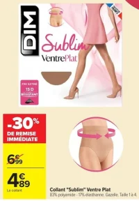 Collant Sublim Ventre Plat DIM