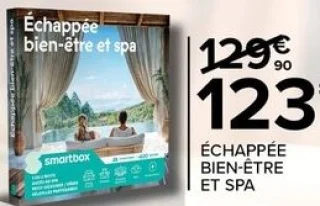 Coffret Cadeau Smartbox Échappée bien-être et spa