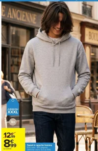 Sweat à capuche homme Tex