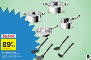 Tefal Set Emotion 11 pièces