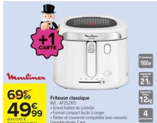 Friteuse classique Moulinex AF2521E0