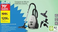 Aspirateur traineau avec sac Pure D8 Electrolux