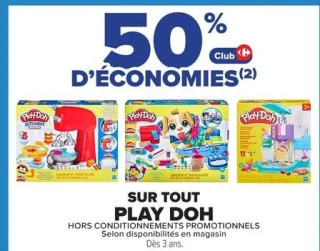 Sur tout Play Doh