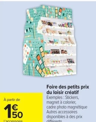 Foire des petits prix du loisir créatif