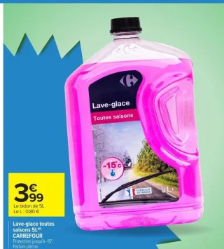 Lave-glace toutes saisons 5L CARREFOUR
