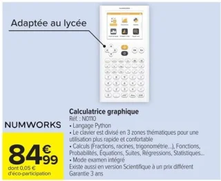 Calculatrice graphique