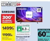 Téléviseur OLED 4K Samsung TQ55S85H