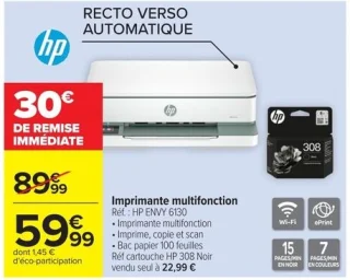 Imprimante multifonction HP ENVY 6130