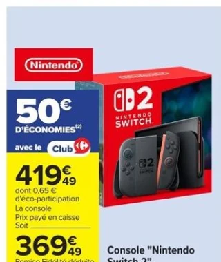 Console Nintendo Switch 2