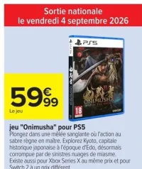 Jeu "Onimusha" pour PS5