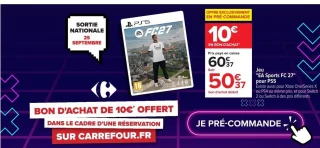 Jeu "EA Sports FC 27" pour PS5