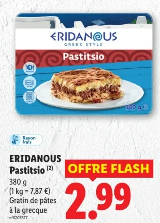 ERIDANOUS Pastitsio