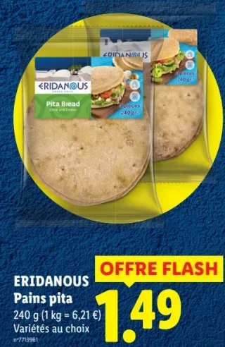 Pains pita Eridanous