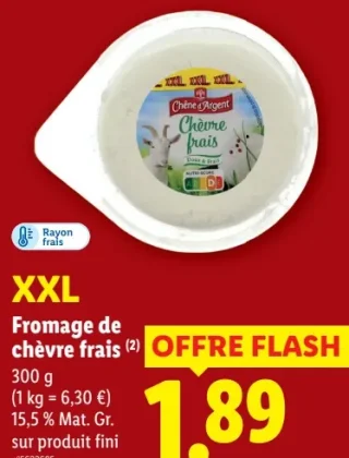 Chêne d'Argent Chèvre frais