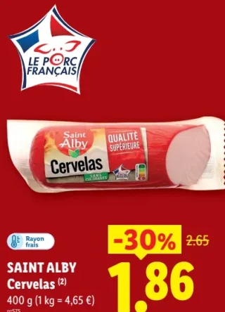 Saint Alby Cervelas