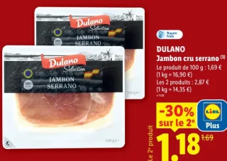 Dulano Selection Jambon cru serrano