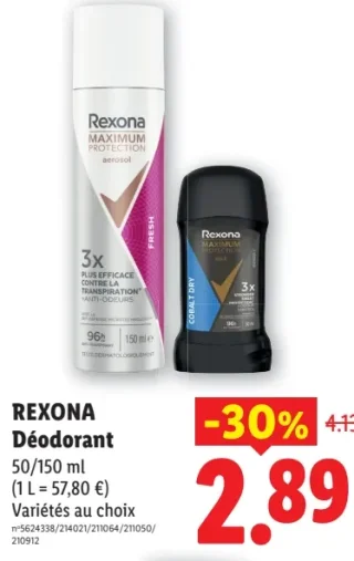 Rexona Déodorant