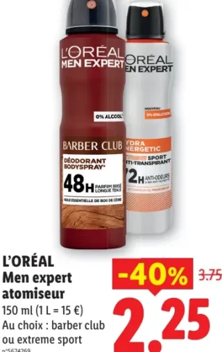 L'Oréal Men expert atomiseur