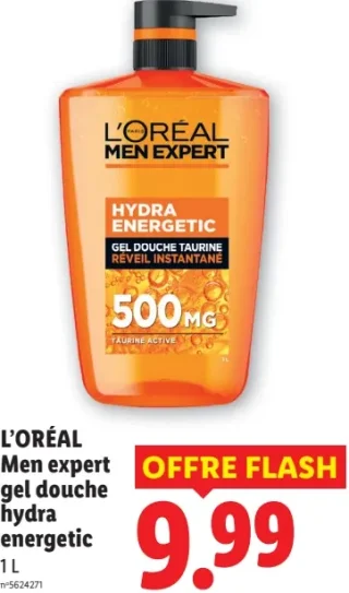 L'Oréal Men expert gel douche hydra energetic