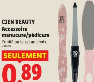 CIEN BEAUTY Accessoire manucure/pédicure