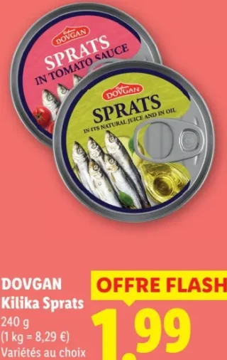 DOVGAN Kilika Sprats