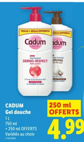 Cadum Gel douche