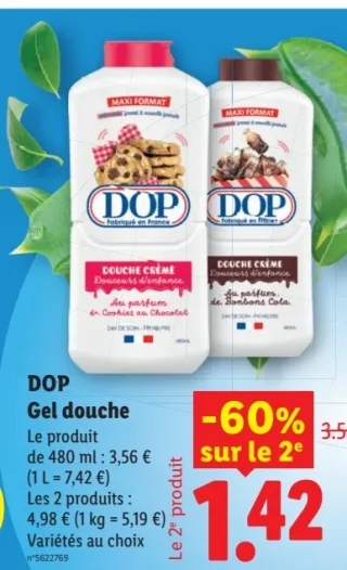 DOP Gel douche