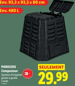 Composteur Parkside