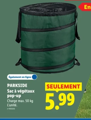 PARKSIDE Sac à végétaux pop-up