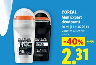 L'ORÉAL Men Expert déodorant