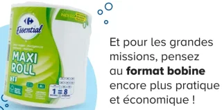 Essuie-tout Maxi Roll Carrefour Essential