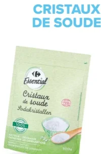 Cristaux de soude Carrefour Essential