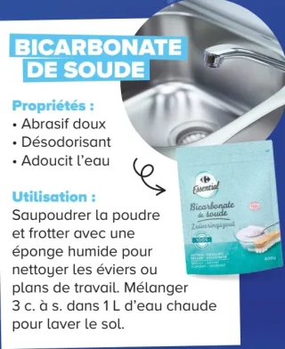 Bicarbonate de soude Essential