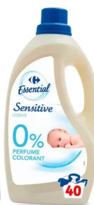 Lessive liquide Sensitive 0% Carrefour Essential