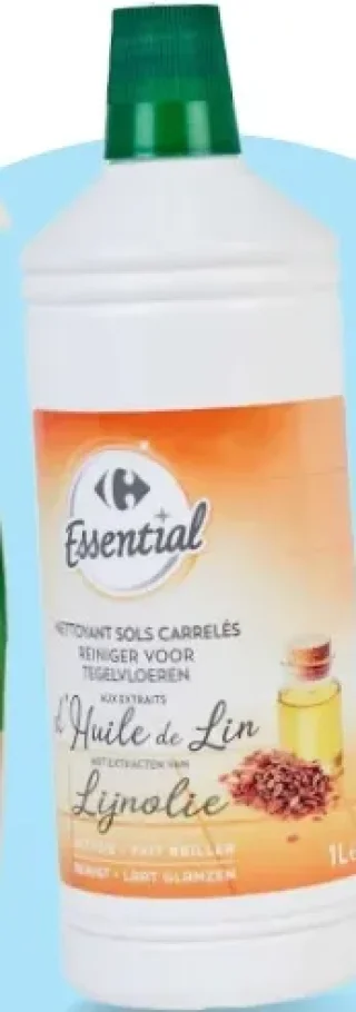 Carrefour Essential Nettoyant sols carrelés à l'huile de lin Lignolie