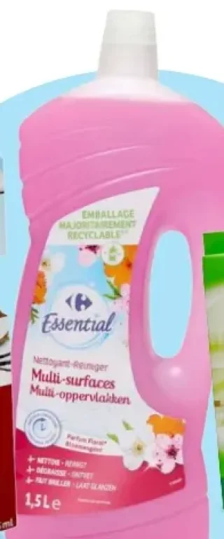 Carrefour Essential Nettoyant-Réuniger Multi-surfaces