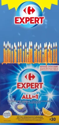 Carrefour Expert All in 1 Tablettes lave-vaisselle