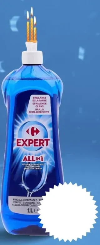 Carrefour Expert All in 1 Liquide de rinçage