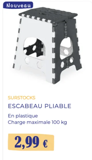 ESCABEAU PLIABLE