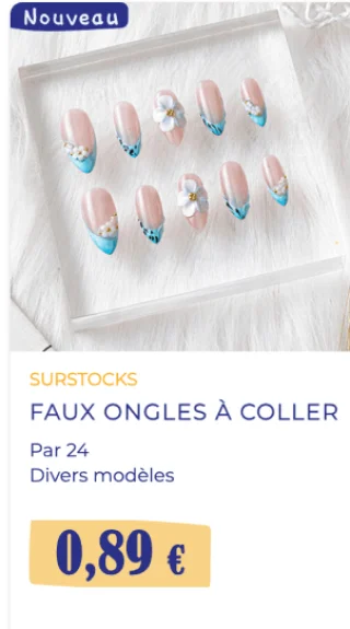 FAUX ONGLES À COLLER