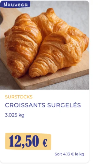 CROISSANTS SURGELÉS