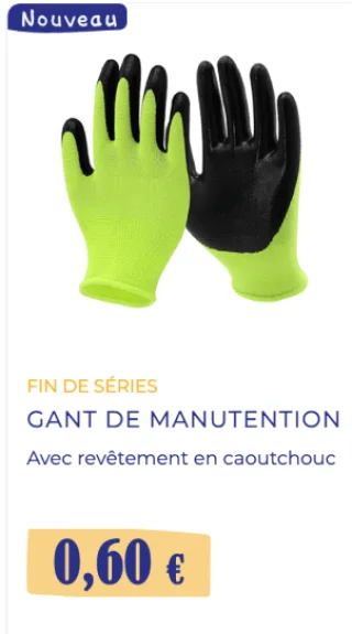 GANT DE MANUTENTION