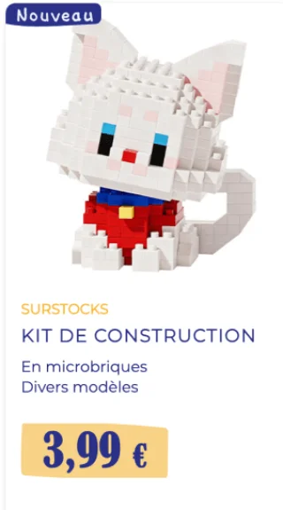 KIT DE CONSTRUCTION En microbriques