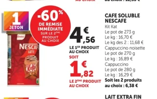 CAFE SOLUBLE NESCAFE