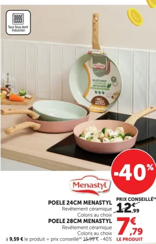 Poêle Menastyl 24cm