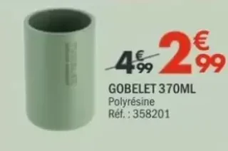 Gobelet 370ml