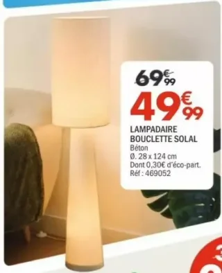 Lampadaire Bouclette Solal