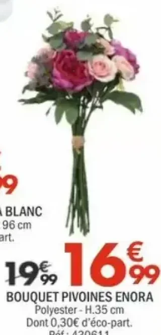 Bouquet Pivoines Enora